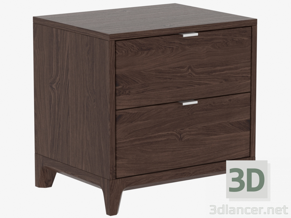 3d model Bedside nightstand CASE (IDC025105000) - preview