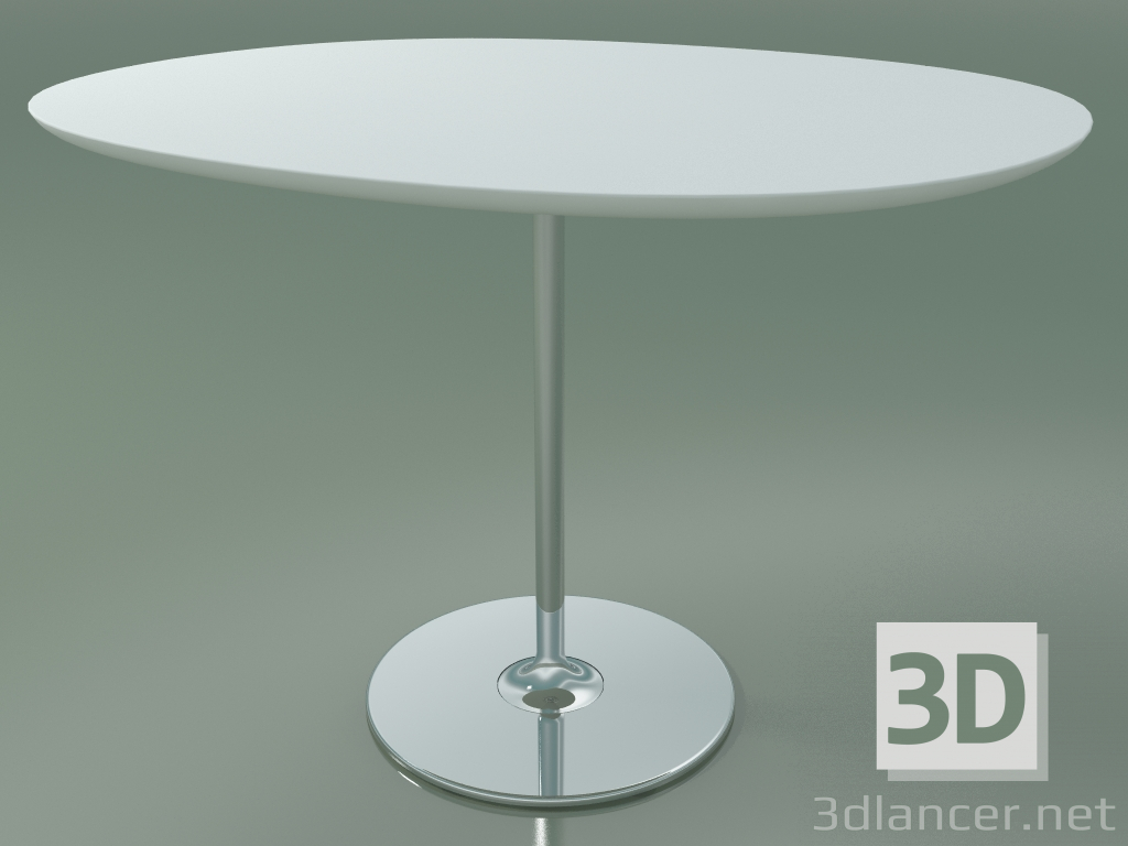3d model Oval table 0654 (H 74 - 90x108 cm, M02, CRO) - preview