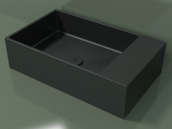 Countertop washbasin (01UN31102, Deep Nocturne C38, L 60, P 36, H 16 cm)
