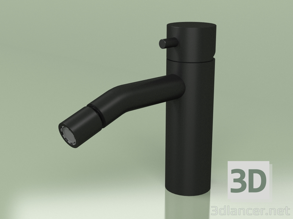 modello 3D Miscelatore bidet da banco con bocca orientabile H 157 mm (12 35, NO) - anteprima