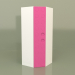 Modelo 3d Guarda-roupa de canto infantil (rosa) - preview