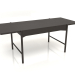 3d model Dining table DT 09 (2000х840х754, wood brown dark) - preview