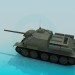 3D modeli SU-85 - önizleme