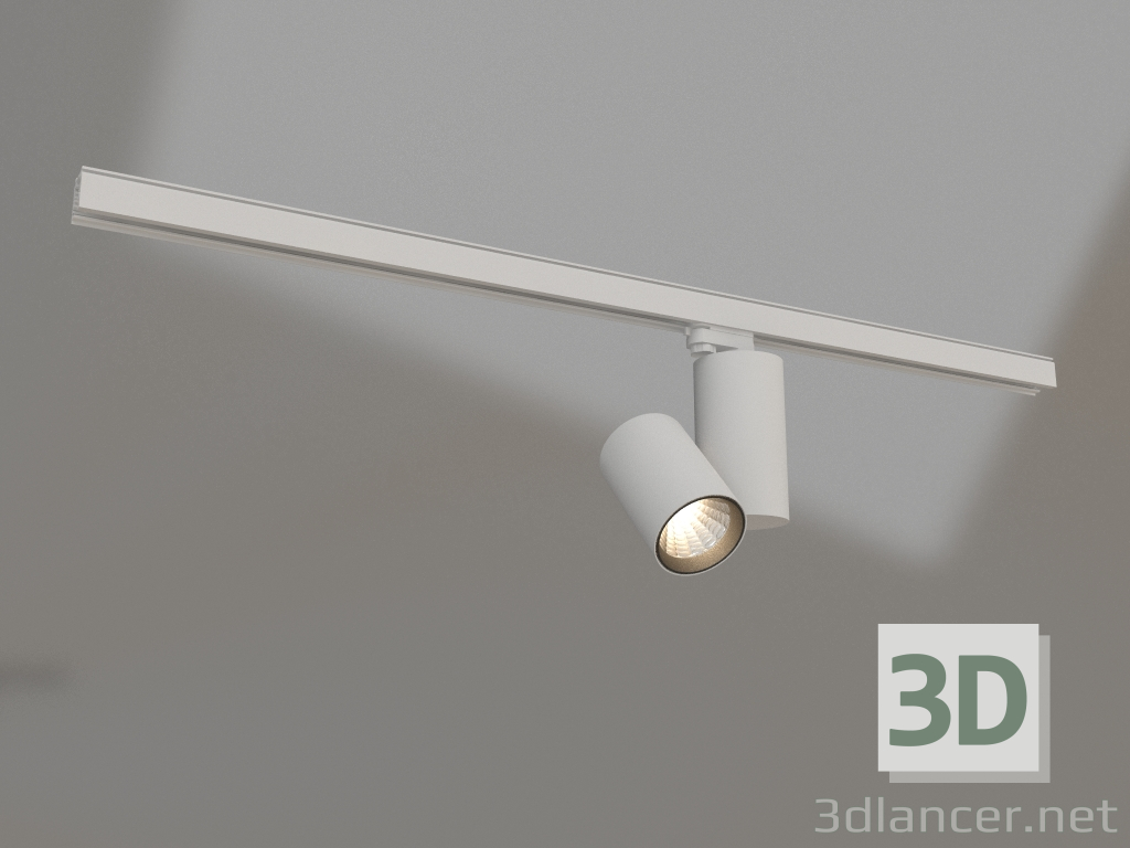 3D Modell Lampe SP-POLO-TRACK-TURN-R85-15W Warm3000 (WH-BK, 40°) - Vorschau