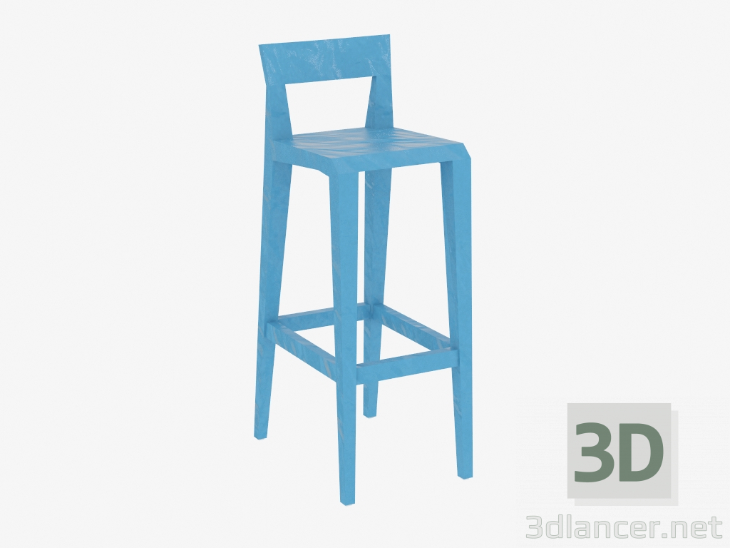 3D modeli Bar sandalyesi Bay B - önizleme