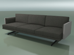 3-seater sofa 5247 (H-legs, two-tone upholstery)