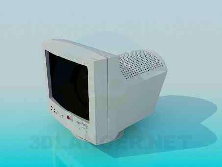 Modelo 3d Monitor de computador - preview