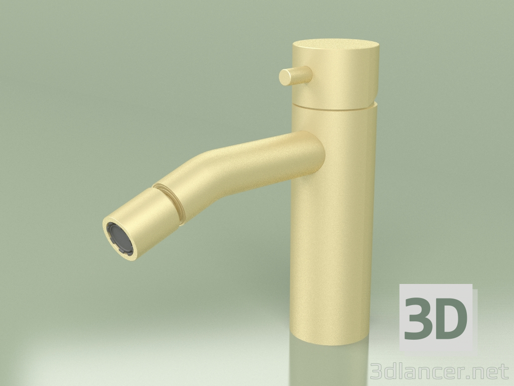 modello 3D Miscelatore bidet da tavolo con bocca orientabile H 157 mm (12 35, OC) - anteprima