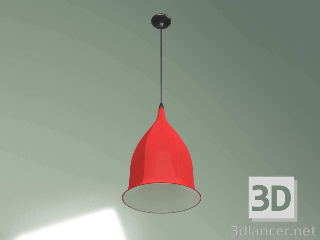 3d model Suspension lamp Dome Modern diameter 40 - preview