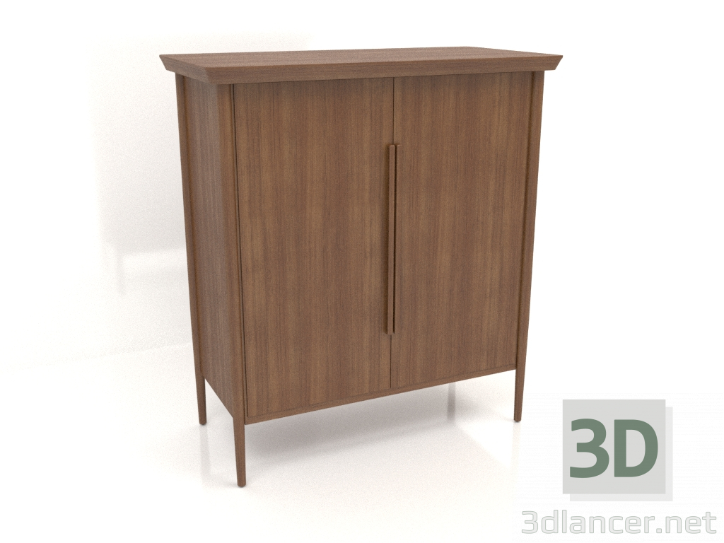 3d model Cabinet MS 04 (1114x565x1245, wood brown light) - preview