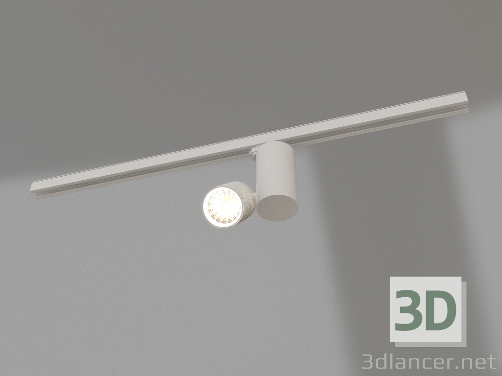 modèle 3D Lampe SP-POLO-TRACK-TURN-R85-15W Warm3000 (WH-WH, 40°) - preview