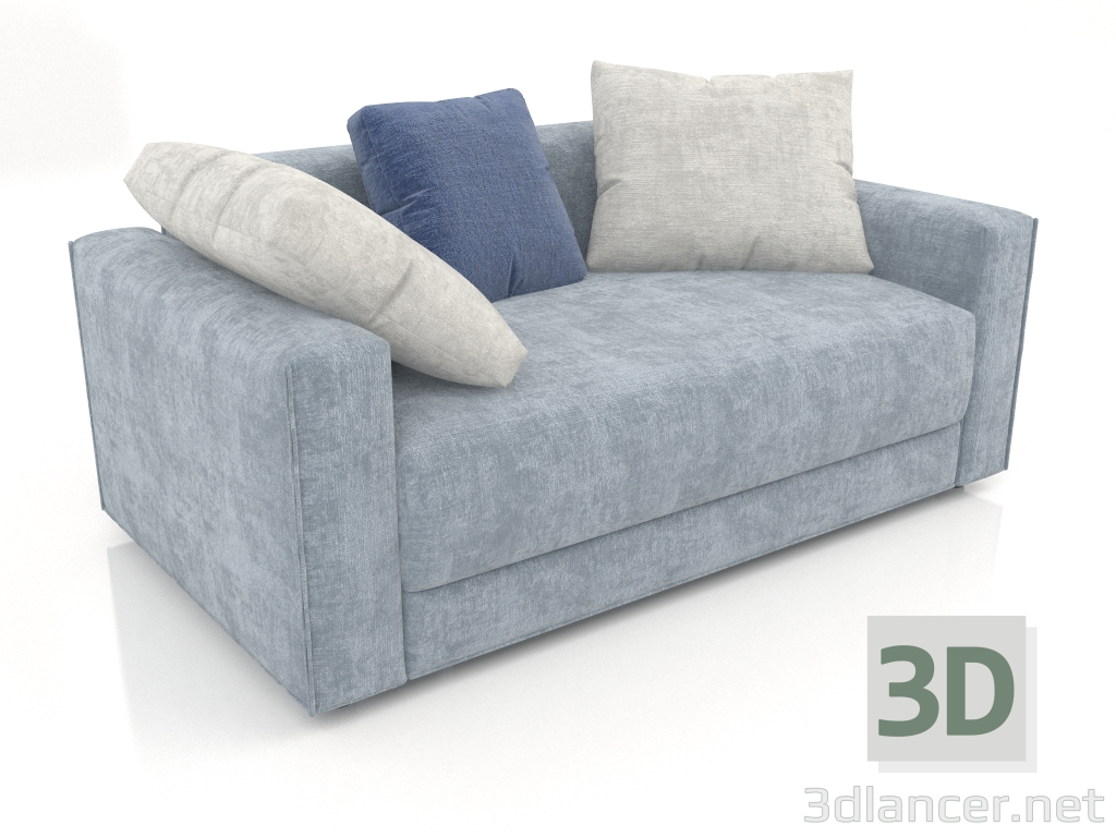 3 डी मॉडल आकर्षक सोफ़ा बिस्तर - पूर्वावलोकन