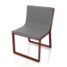3d model Dining chair (Wine red) - preview
