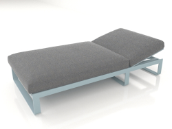 Кровать для отдыха 100 (Blue grey)