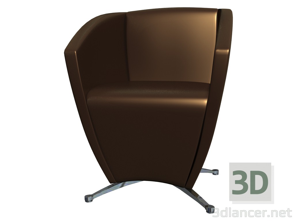 3d model Armchair 7900 - preview