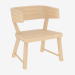 3 डी मॉडल लकड़ी की कुर्सी नू देश - पूर्वावलोकन