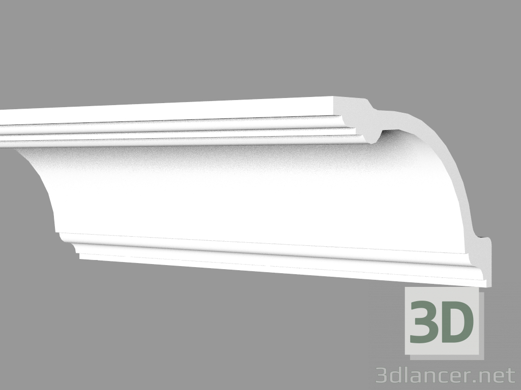 modèle 3D Corniche (K 012) - preview