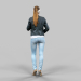 modello 3D vera donna 3d - anteprima