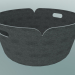 modello 3D Basket round Restore (Grigio) - anteprima