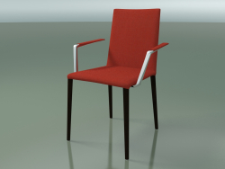Sandalye 1708BR (H 85-86 cm, kolçaklı, kumaş döşemeli, L21 venge)