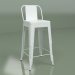 3d модель Барный стул Marais Color со спинкой (белый) – превью