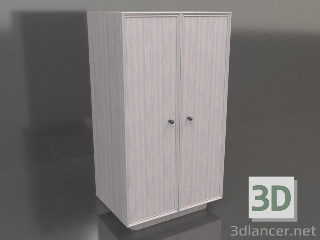 modèle 3D Armoire W 04 (602x400x1082, bois clair) - preview