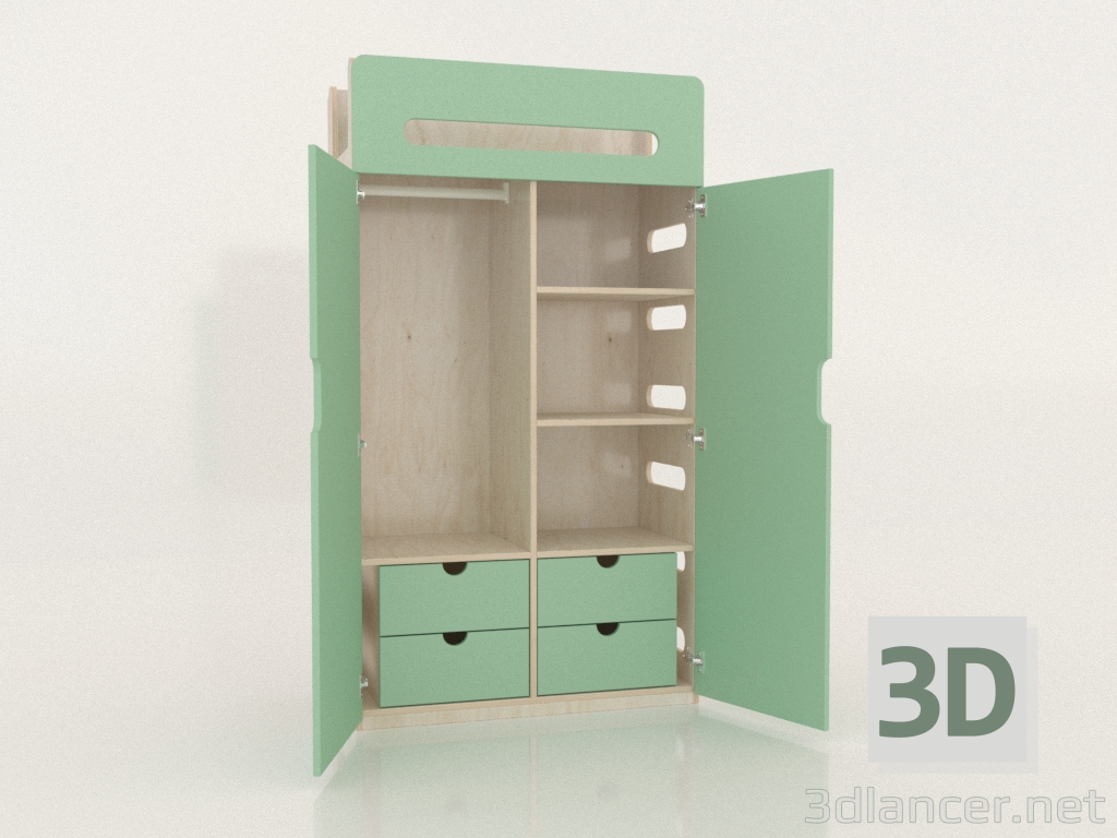 3d model Wardrobe open MOVE WD (WMMWD1) - preview