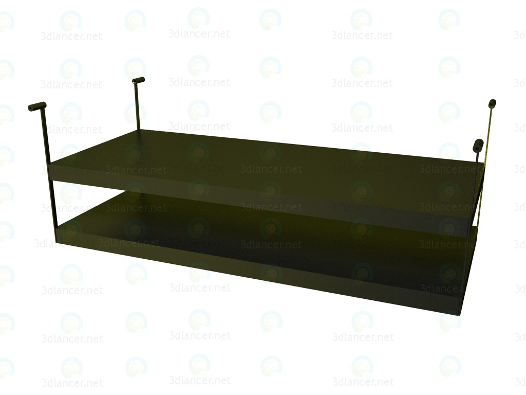 3d model Estante para mesa P1S1306AS - vista previa