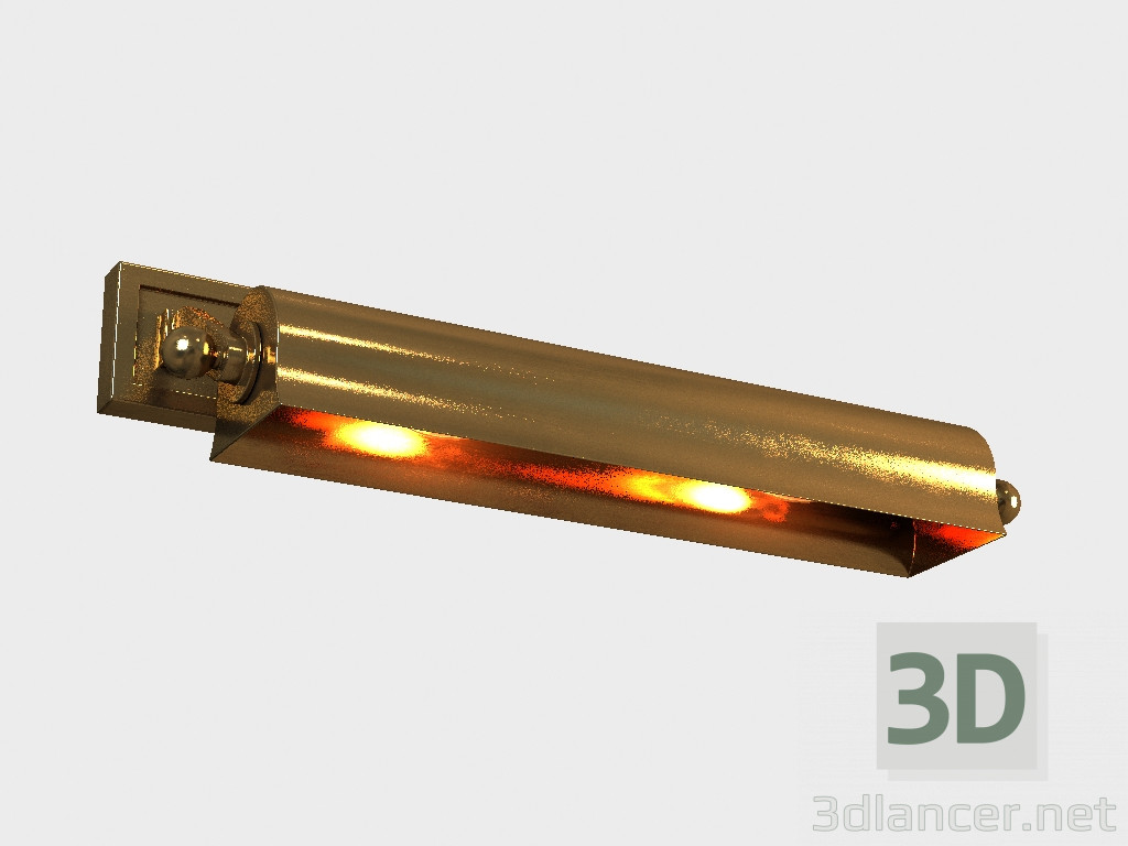 3d model CODY wall light SCONCE (SN061-2-BRS) - preview