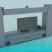 3d model Furniturer para televisión - vista previa