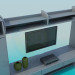 3d model Furniturer for television - preview