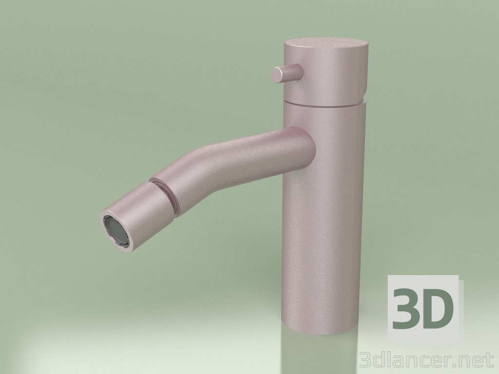 modello 3D Miscelatore bidet da tavolo con bocca orientabile H 157 mm (12 35, OR) - anteprima