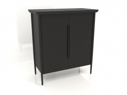 Cabinet MS 04 (1114x565x1245, wood black)