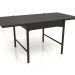 3d model Dining table DT 09 (1600x840x754, wood black) - preview