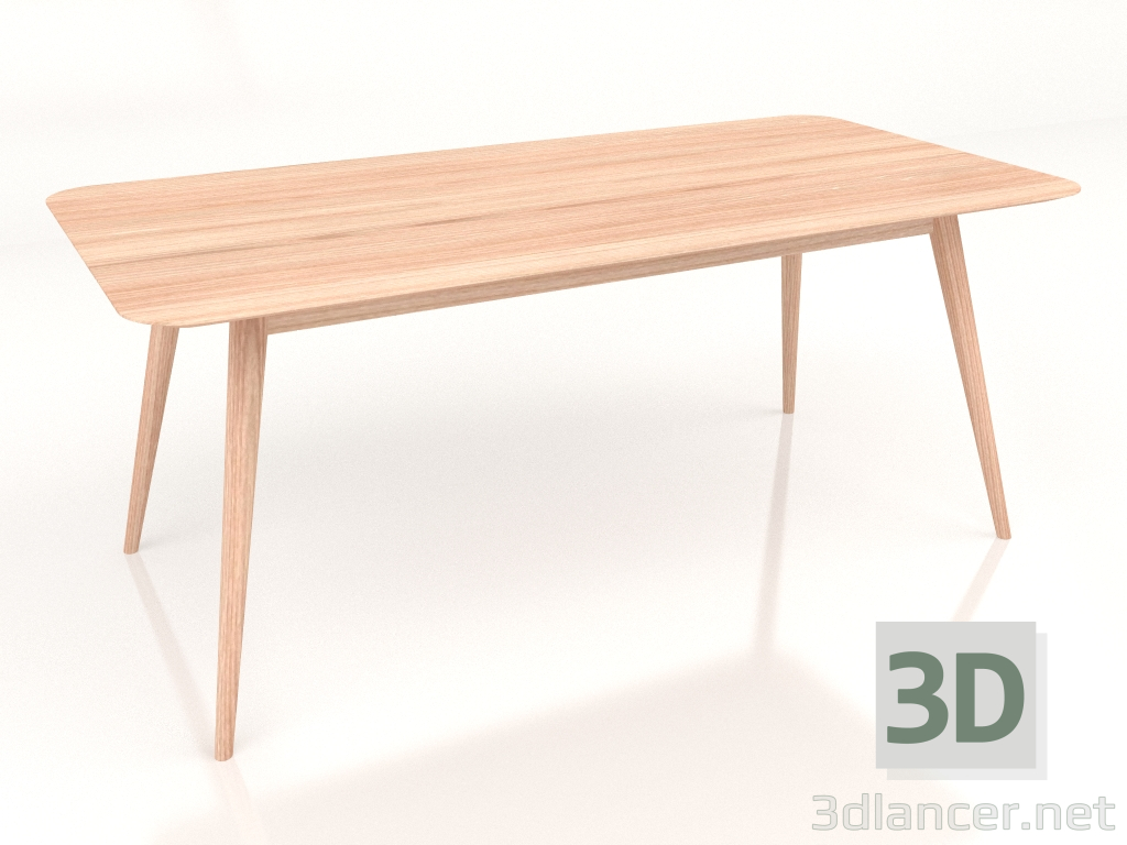 3d model Dining table Stafa 180 - preview
