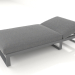 modèle 3D Lit lounge 100 (Anthracite) - preview