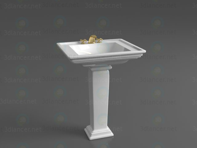 3d model Classic sink - preview
