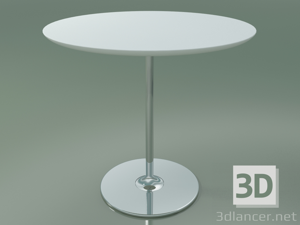 3D Modell Runder Tisch 0657 (H 74 - T 80 cm, M02, CRO) - Vorschau