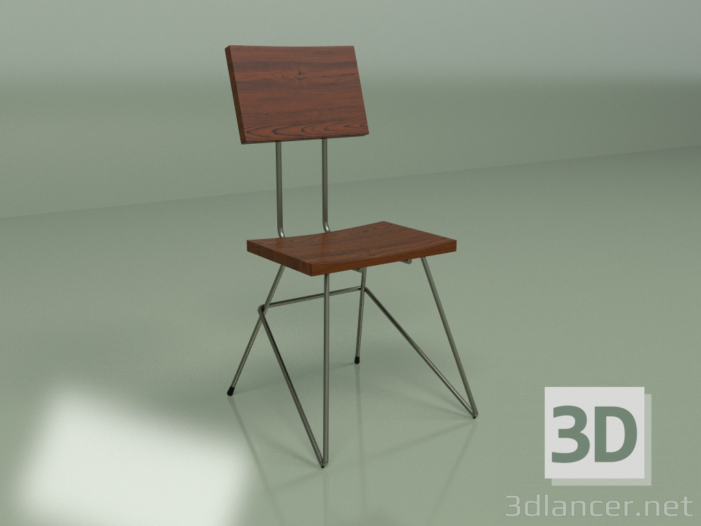 3D modeli Sandalye Henry Saç Tokası - önizleme