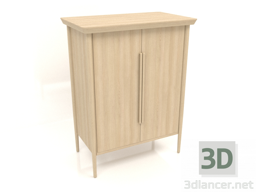 3d model Cabinet MS 04 (940x565x1220, wood white) - preview