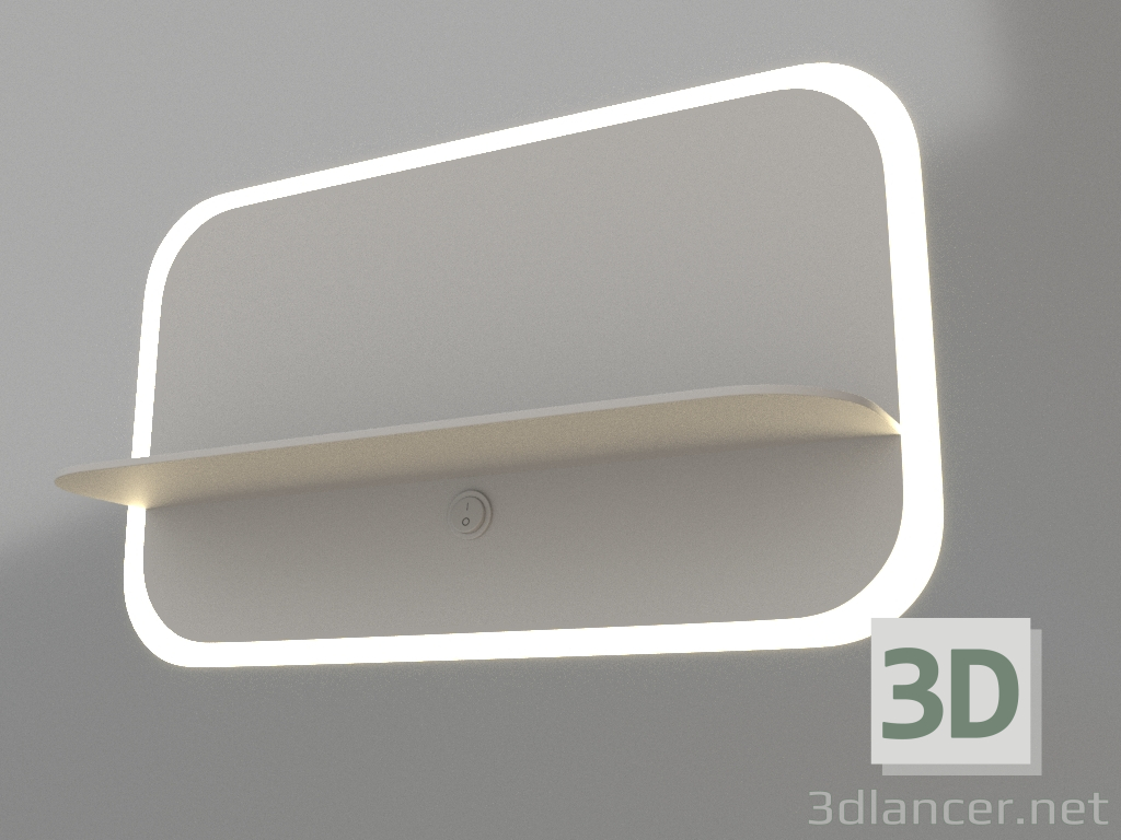 Modelo 3d Luminária de parede (6875) - preview