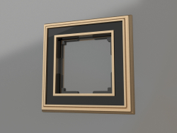 Frame for 1 post Palacio (gold-black)
