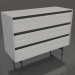 modèle 3D Commode 1000x400 mm (blanc RAL 9010) - preview