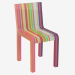 Modelo 3d Cadeira de jantar Rainbow Chair - preview