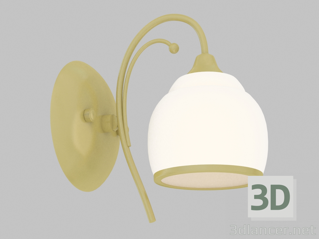 modello 3D Sconce Isola (2586-1W) - anteprima