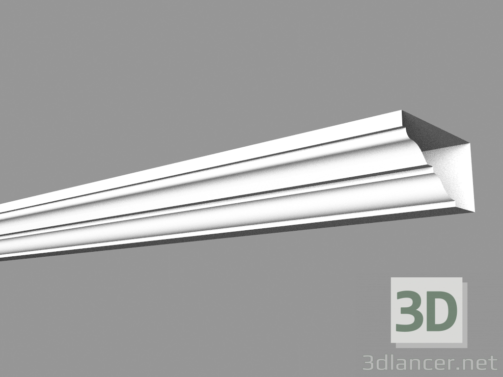 modèle 3D Eaves front (FK13VA) - preview