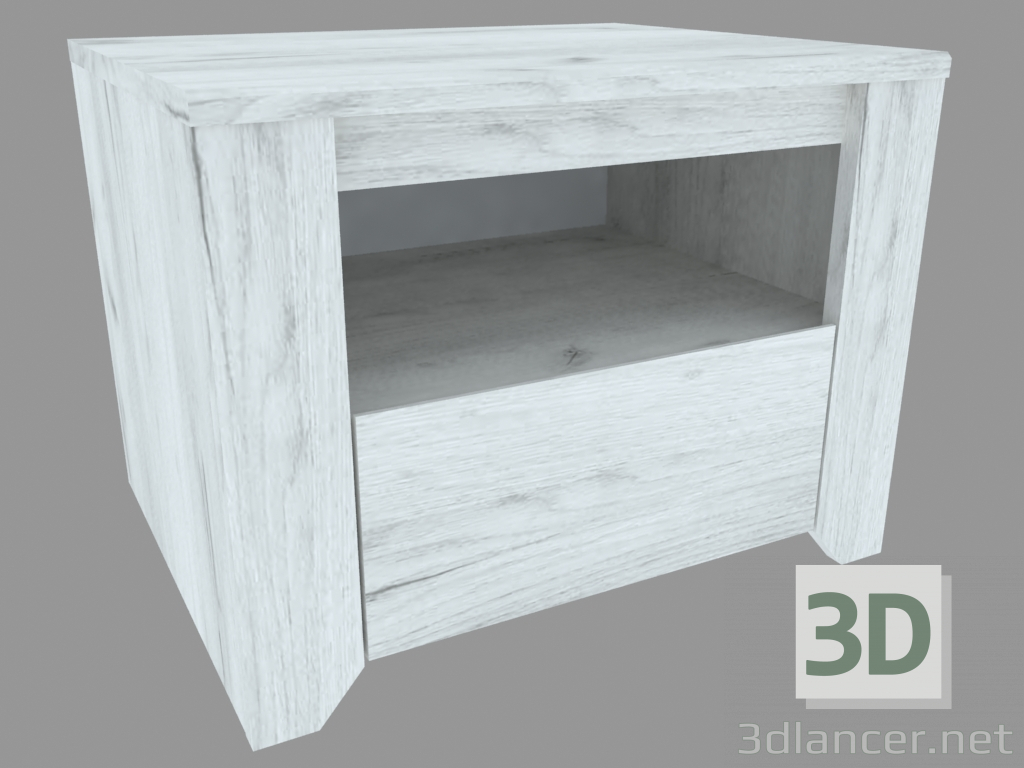 modèle 3D Table de chevet (TYPE 95) - preview