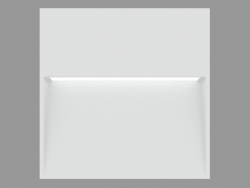The lamp recessed into the wall SKILL SQUARE 270 (S6255N)