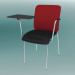 3D Modell Stuhl mit Armlehnen und Tisch (H 2PB) - Vorschau
