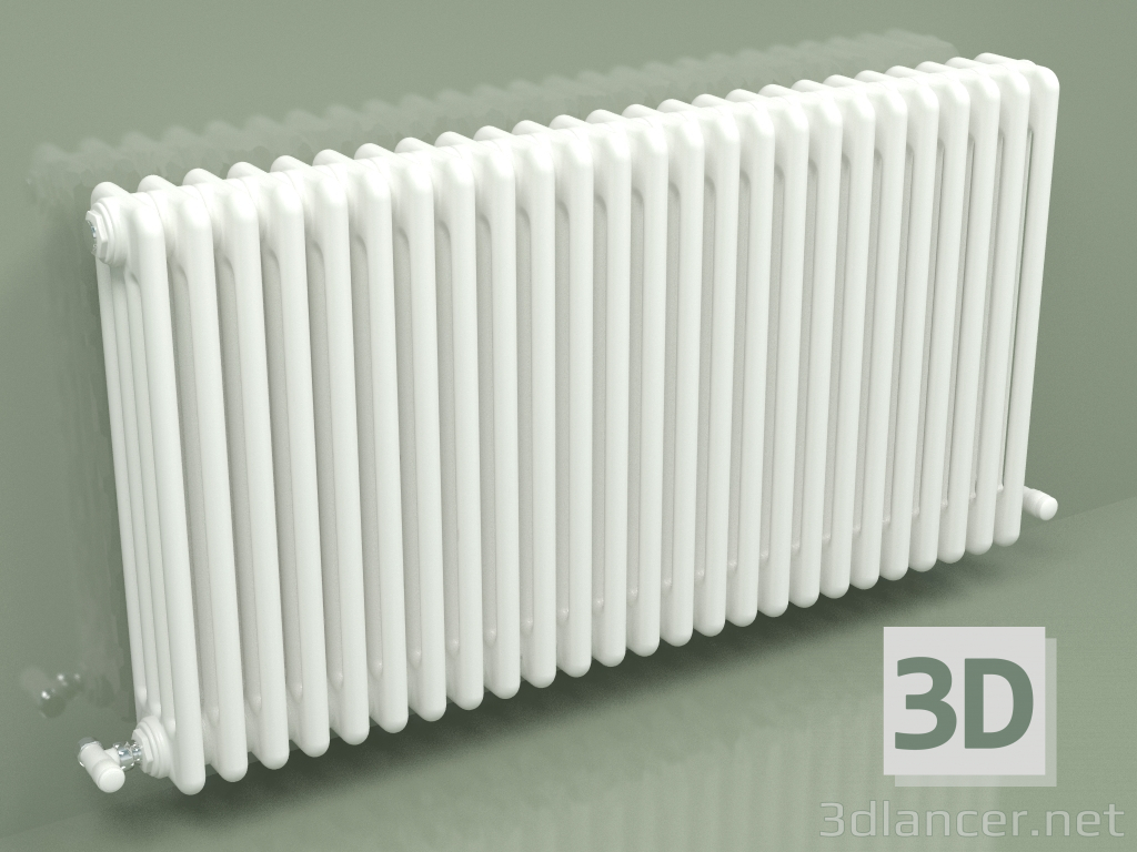 3D Modell Kühler TESI 4 (H 600 25EL, Standardweiß) - Vorschau